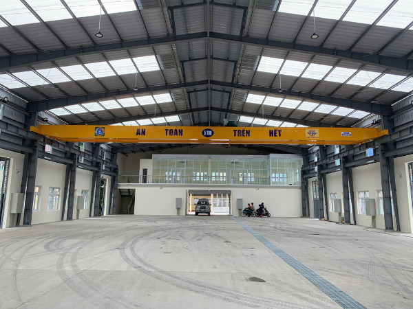 CẦU TRỤC DẦM ĐÔI (OVERHEAD CRANE DOUBLE GIRDER)